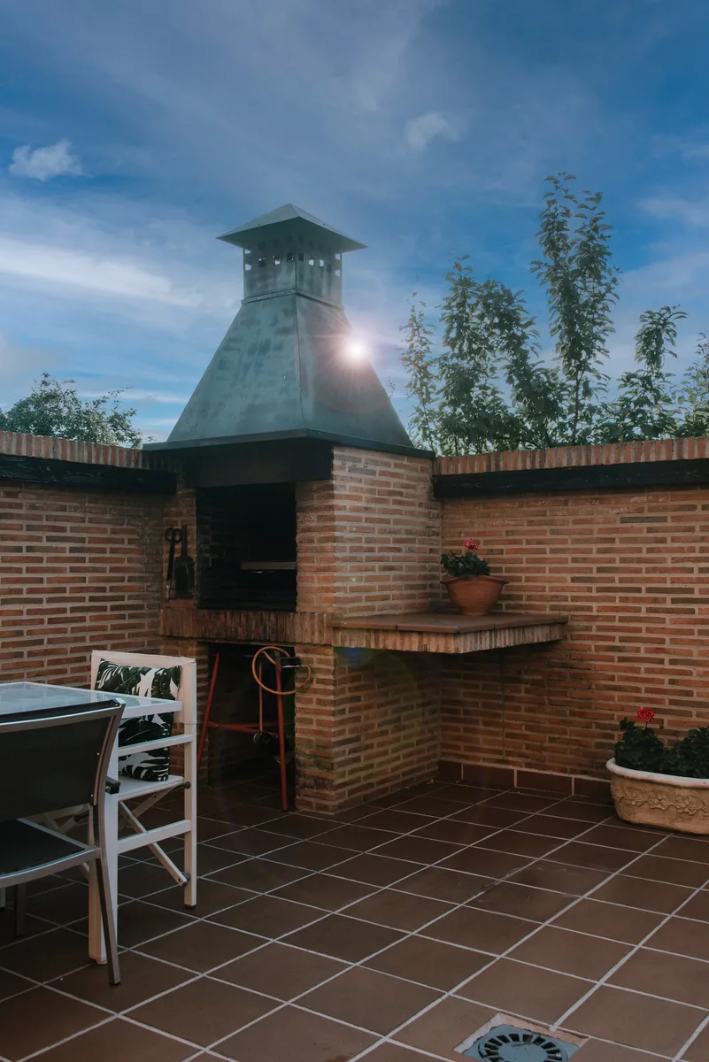 Patio de la casa