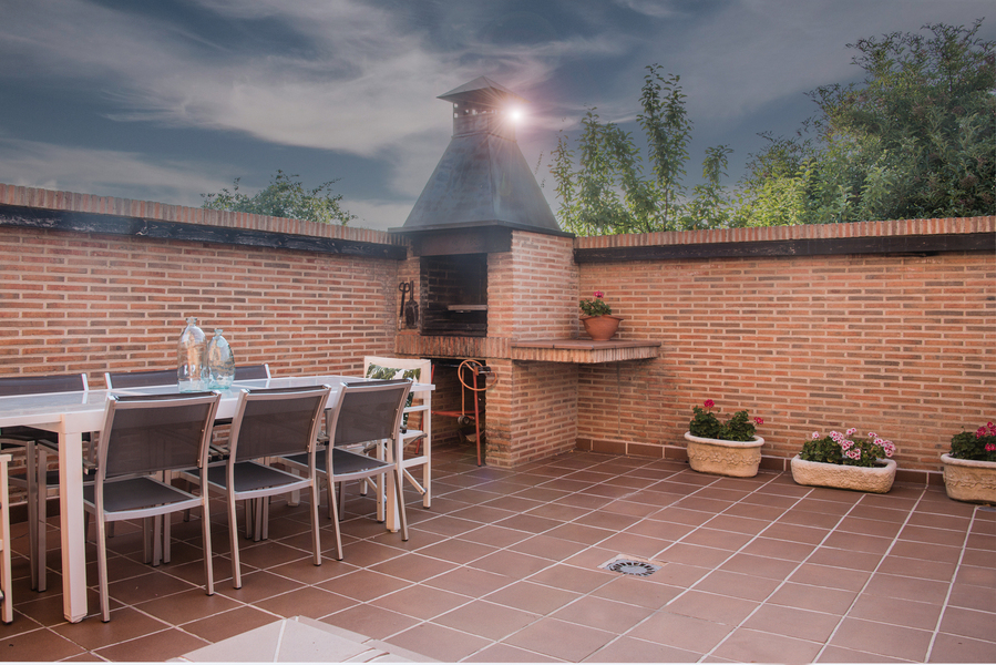 Patio de la casa